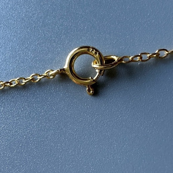 14k Gold Butterfly Necklace - Picture 7 of 11